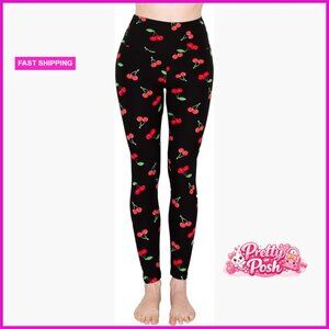 Premium Soft Stretch Leggings, Patterned Yoga Pants, High Rise